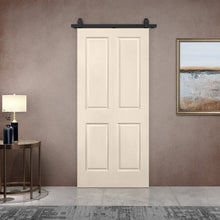 Load image into Gallery viewer, 2 Panel MDF Composite Bi-Fold Barn Door with Sliding Hardware Kit
