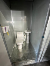 Load image into Gallery viewer, Portable Double Stall Restroom Sink Toilet For Construction Site Event Festival Camping