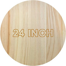 Load image into Gallery viewer, Wood Boards 1/4” 6mm Wood Round Discs for Laser Crafts Signs Wall Decorations DIY Arts Drawing Painting CNC Engraving Cutting Burning Smooth
