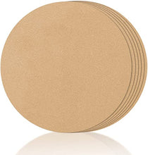 Load image into Gallery viewer, MDF Boards 1/4” 6mm Wood Round Discs for Laser Crafts Signs Wall Decorations DIY Arts Drawing Painting CNC Engraving Cutting Burning Smooth