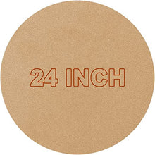 Load image into Gallery viewer, MDF Boards 1/4” 6mm Wood Round Discs for Laser Crafts Signs Wall Decorations DIY Arts Drawing Painting CNC Engraving Cutting Burning Smooth