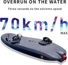 Load image into Gallery viewer, Electric Power Surfboard Carbon Fiber Jet Surf Board MAX 43mph Speed 20kw Electric Power