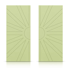 Load image into Gallery viewer, Hollow Core Stained Composite MDF Interior Double Closet Sliding Doors