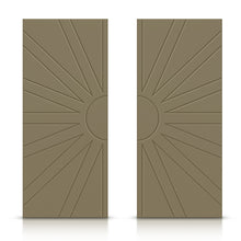 Load image into Gallery viewer, Hollow Core Stained Composite MDF Interior Double Closet Sliding Doors