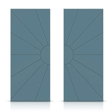 Load image into Gallery viewer, Sun Pattern Hollow Core MDF Double Closet Sliding Door Slabs