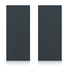 Load image into Gallery viewer, Sun Pattern Hollow Core MDF Double Closet Sliding Door Slabs