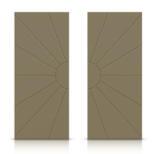 Load image into Gallery viewer, Sun Pattern Hollow Core MDF Double Closet Sliding Door Slabs