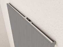 Load image into Gallery viewer, Oak Textured Hollow Core Composite Interior Sliding Barn Door with Hardware Kit Hidden Track System