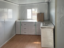 Load image into Gallery viewer, 20 ft. x 19 ft. x 8 ft. Expandable Metal Storage Shed with Kitchen and Floor Lockable Door and Windows (380 sq. ft.)