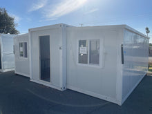 Load image into Gallery viewer, 20 ft. x 19 ft. x 8 ft. Expandable Metal Storage Shed with Kitchen and Floor Lockable Door and Windows (380 sq. ft.)