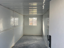 Load image into Gallery viewer, 16.6 ft. x 7 ft. x 7.4 ft. Foldable Metal Storage Shed with Lockable Door and Windows (116 sq. ft.)