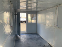 Load image into Gallery viewer, 16.6 ft. x 7 ft. x 7.4 ft. Foldable Metal Storage Shed with Lockable Door and Windows (116 sq. ft.)