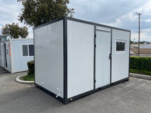 Load image into Gallery viewer, 13 ft. x 8 ft. x 8 ft Tiny House Prefab Modular Mobile Office Garden Office Pod Small Log Cabin Studio Bathroom Included