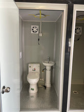 Load image into Gallery viewer, Portable Restroom With Sink Toilet and Shower Room For Construction Site Event Festival Camping