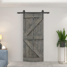 Load image into Gallery viewer, K Series Solid Core DIY Wood Bi-Fold Barn Door with Sliding Hardware Kit