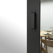 Load image into Gallery viewer, Mirrored Glass MDF Interior Sliding Barn-Door with Hardware Kit and-Door Handle