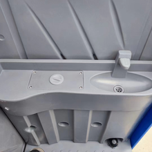 Load image into Gallery viewer, Portable Single Stall PE Restroom Sink Flushing Toilet with Holding Tank Event Festival Camping