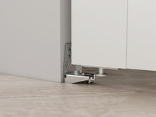Load image into Gallery viewer, Mirrored Glass Solid Core White Composite Bi-fold Door with Hardware Kit and Door Handle