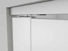 Load image into Gallery viewer, Mirrored Glass Solid Core White Composite Bi-fold Door with Hardware Kit and Door Handle