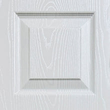 Load image into Gallery viewer, 6 Panel White Wood Grain Textured Hollow Core Composite Interior Door Slab