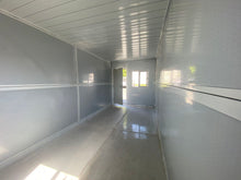 Load image into Gallery viewer, 20 ft. x 8 ft. x 8 ft. Foldable Metal Storage Shed with Lockable Door and Windows (160 sq. ft.)