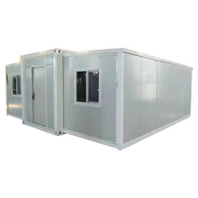 Load image into Gallery viewer, 20 ft. x 19 ft. x 8 ft. Expandable Metal Storage Shed with Kitchen and Floor Lockable Door and Windows (380 sq. ft.)