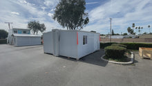 Load and play video in Gallery viewer, 20 ft. x 16 ft. x 8 ft. Expandable Metal Storage Shed with Lockable Door and Windows (320 sq. ft.)