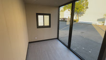 Load and play video in Gallery viewer, 13 ft. x 8 ft. x 8 ft Tiny House Prefab Modular Office Garden Office Pod Small Log Cabin Studio