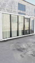 Load and play video in Gallery viewer, 20 ft. x 8 ft. x 8 ft Tiny House Prefab Modular Office Garden Office Pod Small Log Cabin Studio Bathroom Included