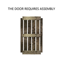 Load image into Gallery viewer, Mid-Bar Series Stained Solid Wood Interior Double Sliding Barn Door With Hardware Kit