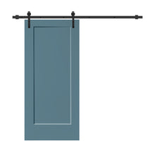 Load image into Gallery viewer, Composite MDF 1-Panel Interior Sliding Barn Door with Hardware Kit