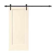 Load image into Gallery viewer, Composite MDF 1-Panel Interior Sliding Barn Door with Hardware Kit