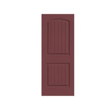 Load image into Gallery viewer, Elegant Series Composite MDF 2 Panel Camber Top Interior Door Slab For Pocket Door