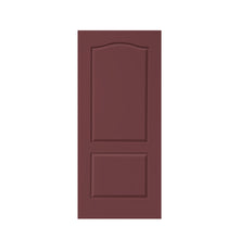Load image into Gallery viewer, Stained Composite MDF 2 Panel Arch Top Interior Pocket Door