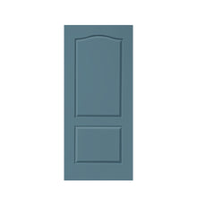 Load image into Gallery viewer, Stained Composite MDF 2 Panel Arch Top Interior Pocket Door