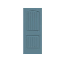 Load image into Gallery viewer, Elegant Series Composite MDF 2 Panel Camber Top Interior Door Slab For Pocket Door