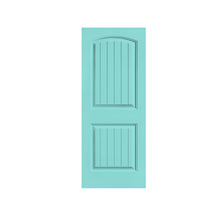 Load image into Gallery viewer, Elegant Series Composite MDF 2 Panel Camber Top Interior Door Slab For Pocket Door