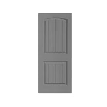 Load image into Gallery viewer, Elegant Series Composite MDF 2 Panel Camber Top Interior Door Slab For Pocket Door