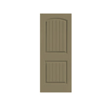 Load image into Gallery viewer, Elegant Series Composite MDF 2 Panel Camber Top Interior Door Slab For Pocket Door