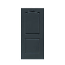 Load image into Gallery viewer, Composite MDF 2 Panel Round Top Interior Door Slab For Pocket Door
