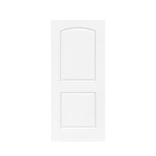 Load image into Gallery viewer, Composite MDF 2 Panel Round Top Interior Door Slab For Pocket Door