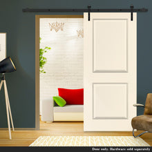 Load image into Gallery viewer, Composite MDF 2 Panel Interior Barn Door Slab