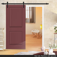 Load image into Gallery viewer, Composite MDF 2 Panel Interior Barn Door Slab