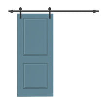 Load image into Gallery viewer, Composite MDF 2-Panel Interior Sliding Barn Door with Hardware Kit