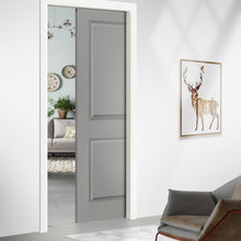 Load image into Gallery viewer, Composite MDF 2 Panel Interior Door Slab For Pocket Door
