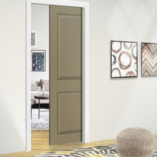 Load image into Gallery viewer, Composite MDF 2 Panel Interior Door Slab For Pocket Door