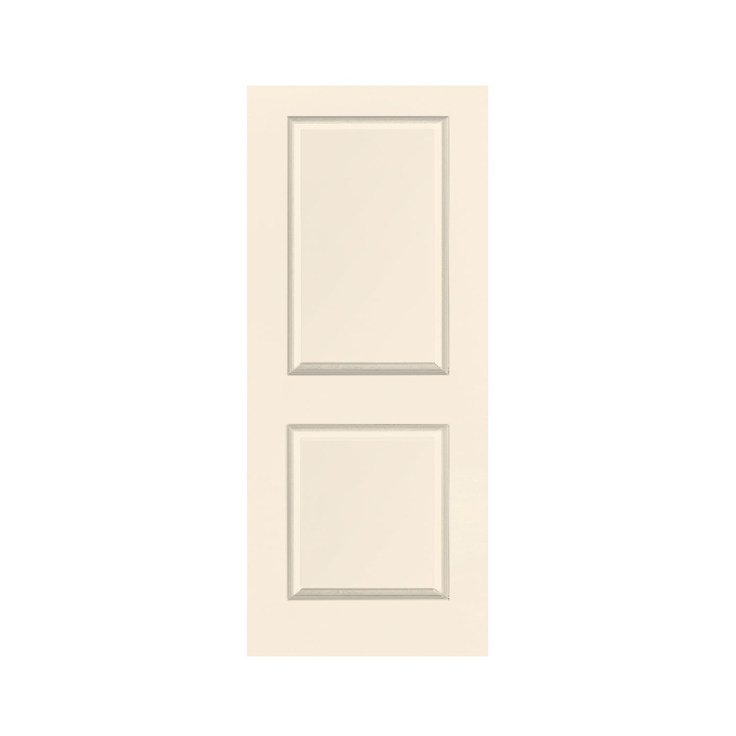 CALHOME 30 in. x 80 in. White Primed Composite Wood Barn Door Slab