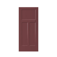 Load image into Gallery viewer, Stained Composite MDF 3 Panel Interior Door Slab For Pocket Door