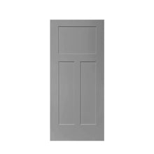 Load image into Gallery viewer, Stained Composite MDF 3 Panel Interior Door Slab For Pocket Door