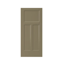 Load image into Gallery viewer, Stained Composite MDF 3 Panel Interior Door Slab For Pocket Door